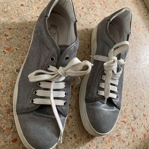 Tod’s Women’s Silver Sneakers